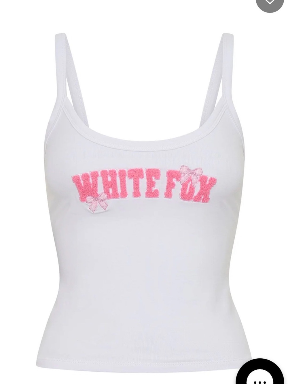 WHITE FOX DAYDREAMERS MADELINE TANK